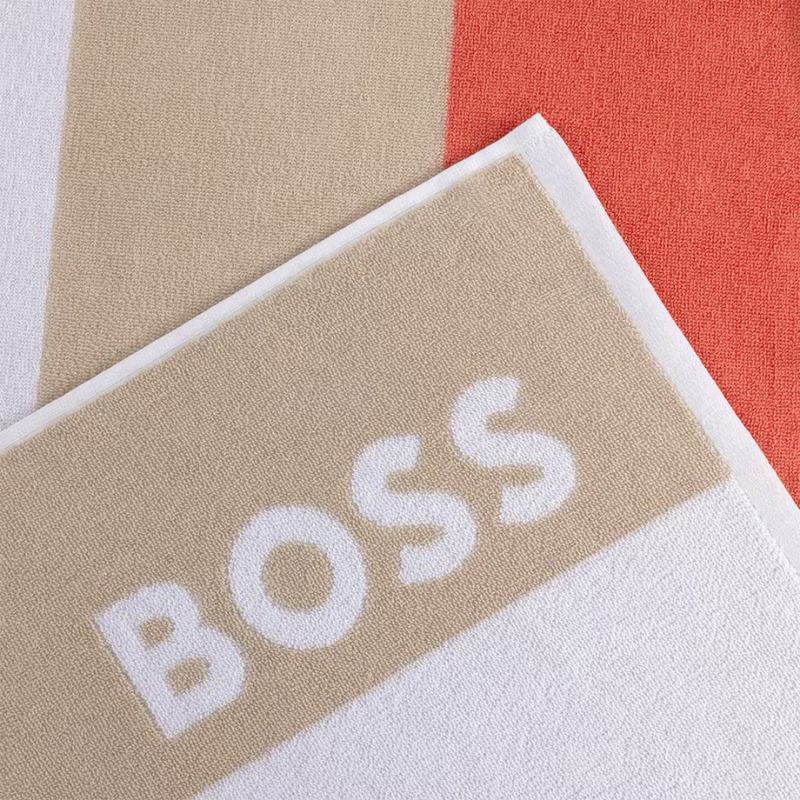 Boss Renkli Yüz Havlusu 50 x 100 cm