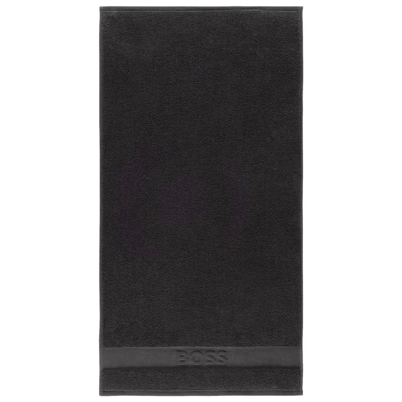 Boss Siyah Banyo Havlusu 70 x 140 cm