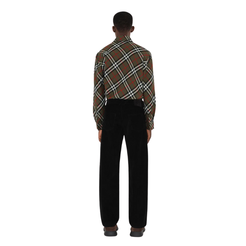 Burberry Erkek Haki Gömlek 
