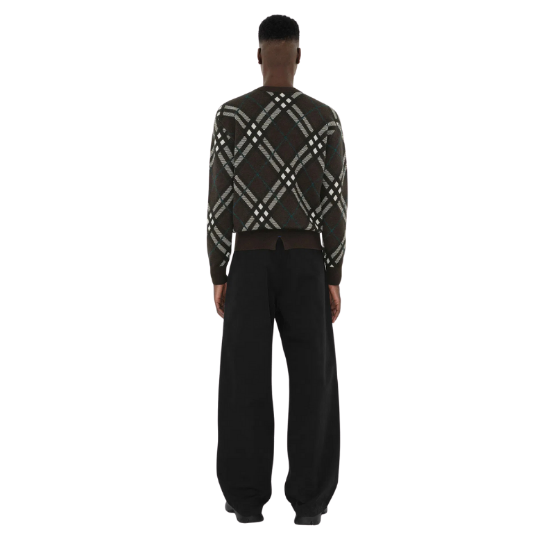 Burberry Erkek Kahverengi Triko 
