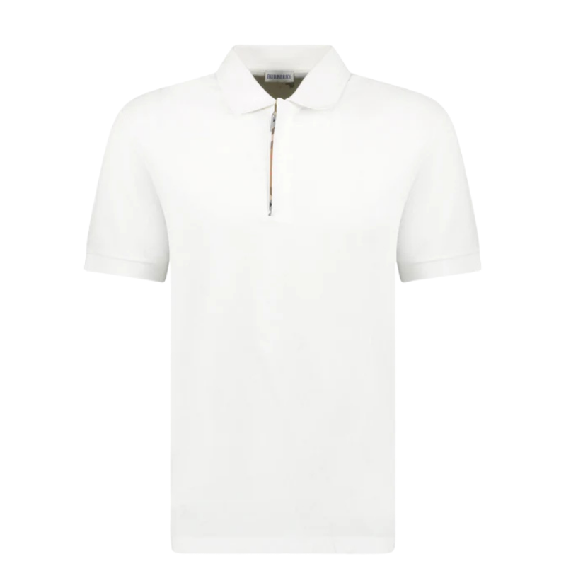 Burberry Erkek Polo Beyaz Tshırt 8104302