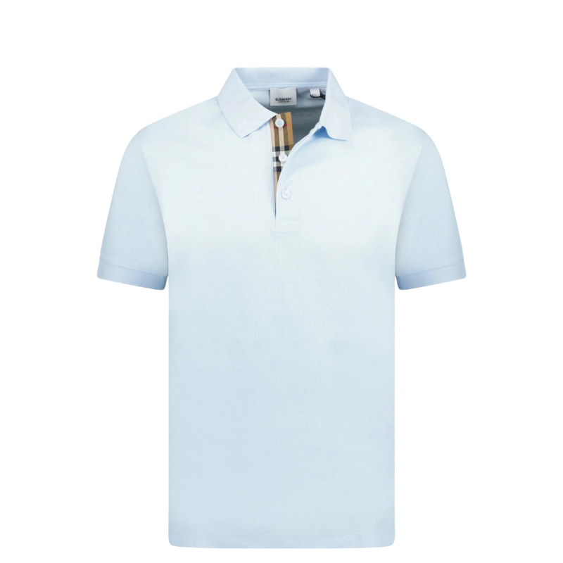 Burberry Hartford Ekose Detaylı Erkek Polo Tshırt 8112397