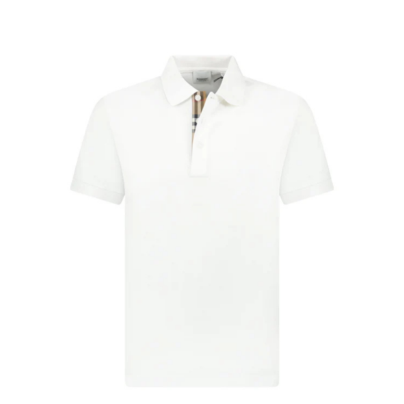 Burberry Hartford Ekose Detaylı Erkek Polo Tshırt 8112400