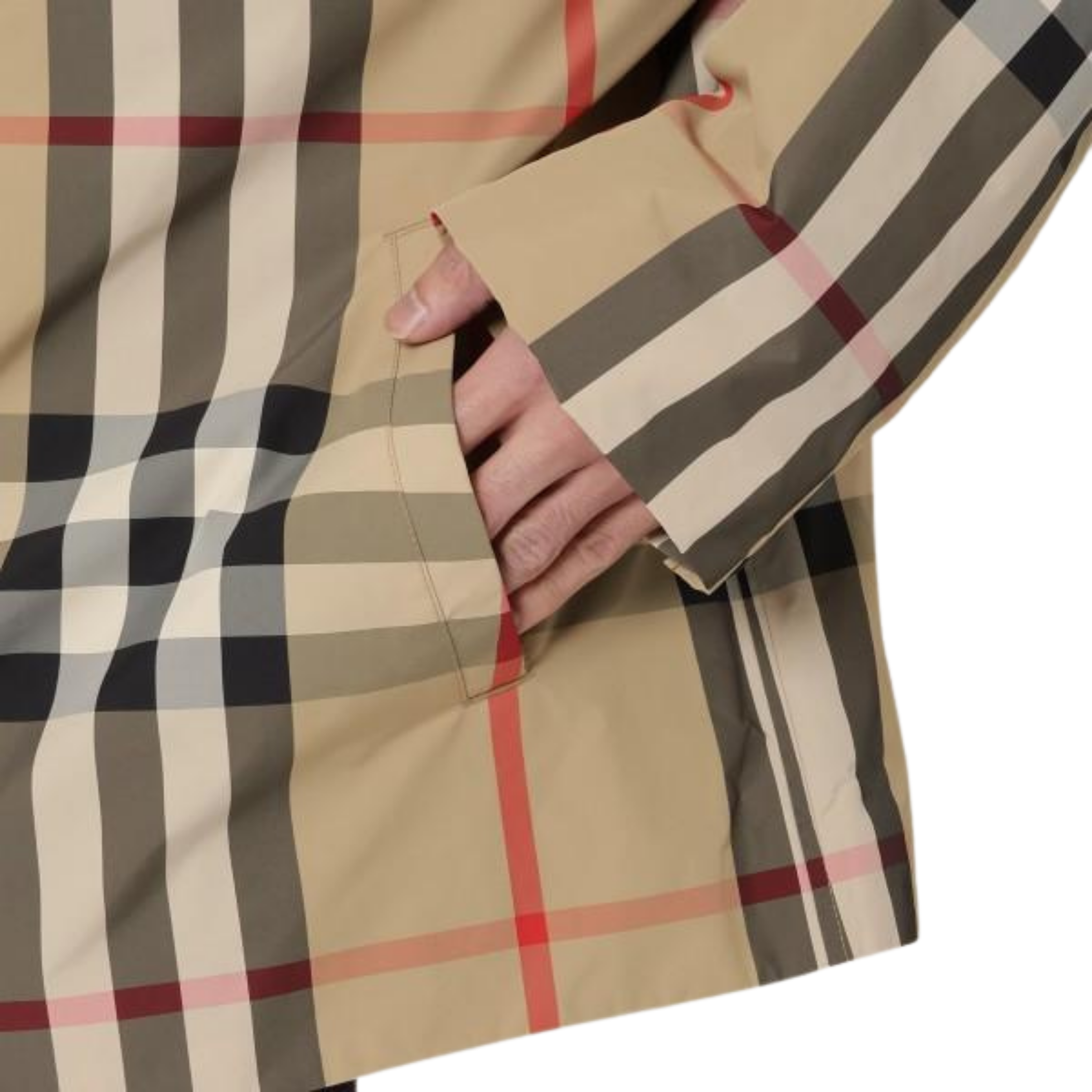 Burberry Kareli Erkek Gömlek Ceket 8070347