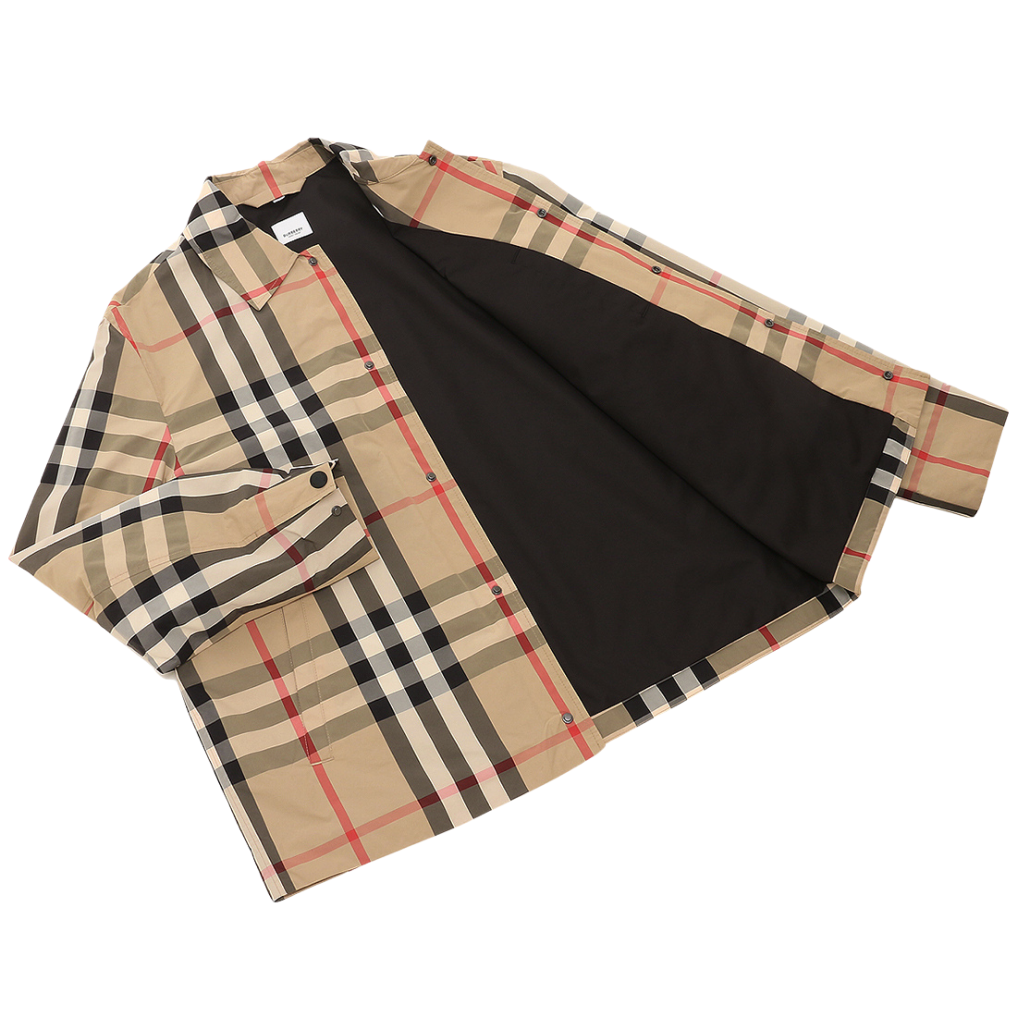 Burberry Kareli Erkek Gömlek Ceket 8070347