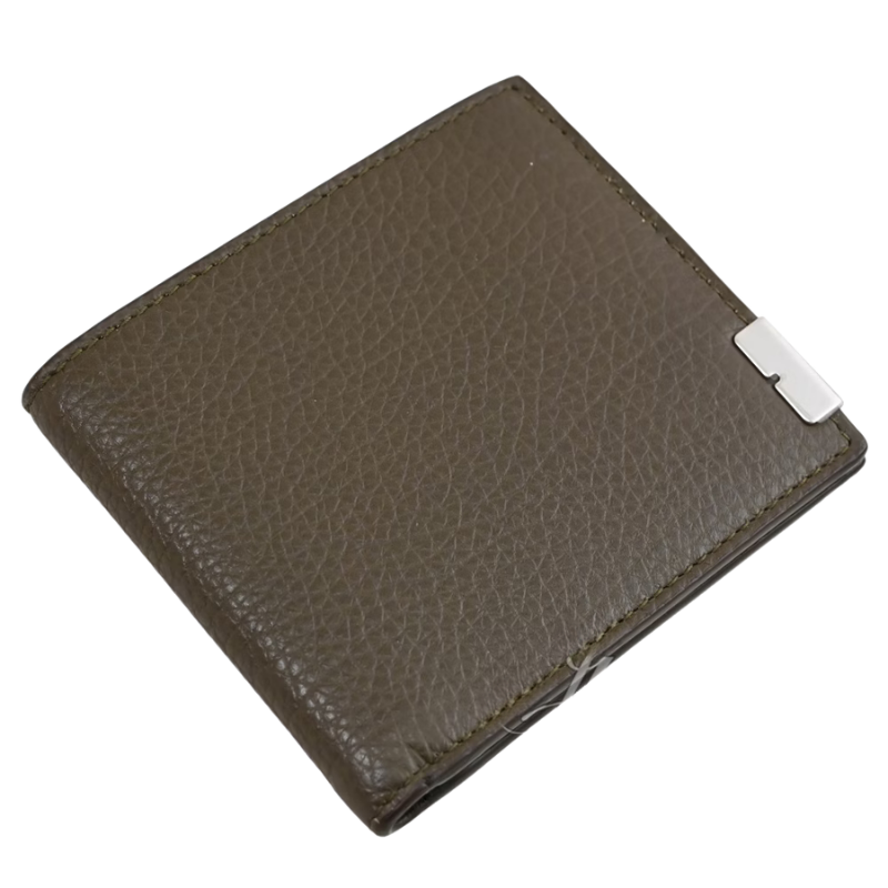 Burberry Metal Logolu Deri 8 Kartlık Kısa Cüzdan 8080664