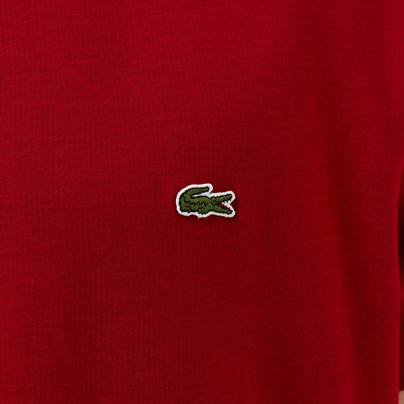Erkek Slim Fit Bisiklet Yaka Bordo T-Shirt TH0998.476