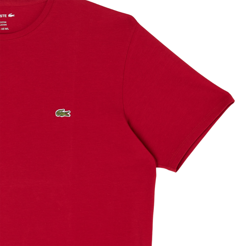 Erkek Slim Fit Bisiklet Yaka Bordo T-Shirt TH0998.476