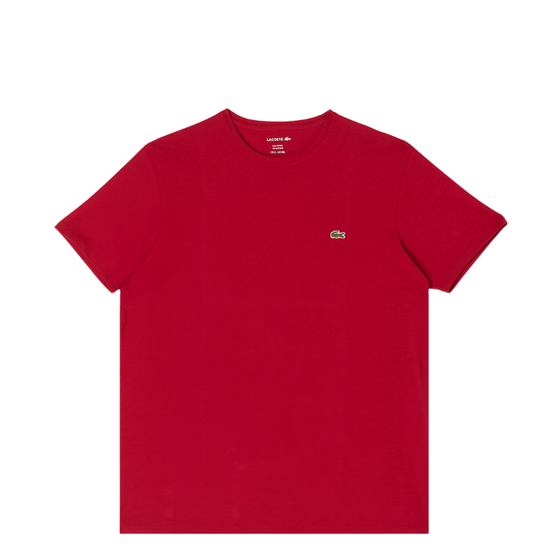 Erkek Slim Fit Bisiklet Yaka Bordo T-Shirt TH0998.476
