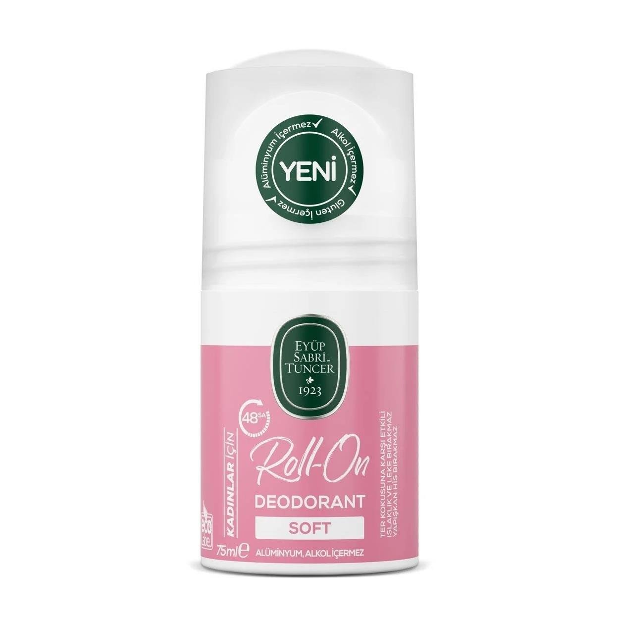 Eyüp Sabri Tuncer Soft - Kadın Roll On Deodorant 75 ml 5300105314796