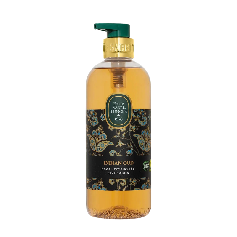 Eyüp Sabri TuncerIndian Oud Doğal Zeytinyağlı Sıvı Sabun 500 ml