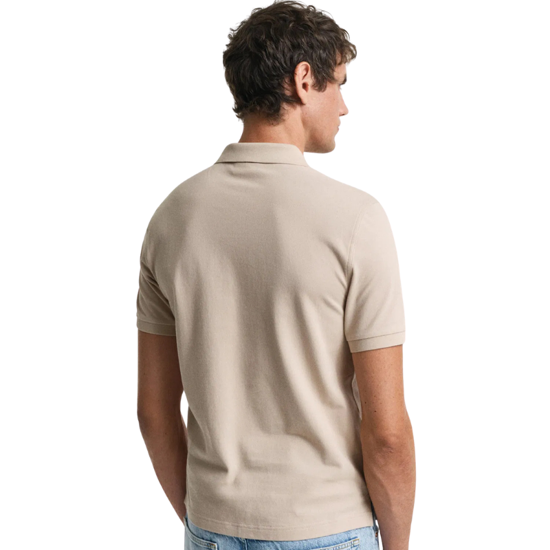 Gant Erkek Bej Regular Fit Polo Tshırt 2210.277