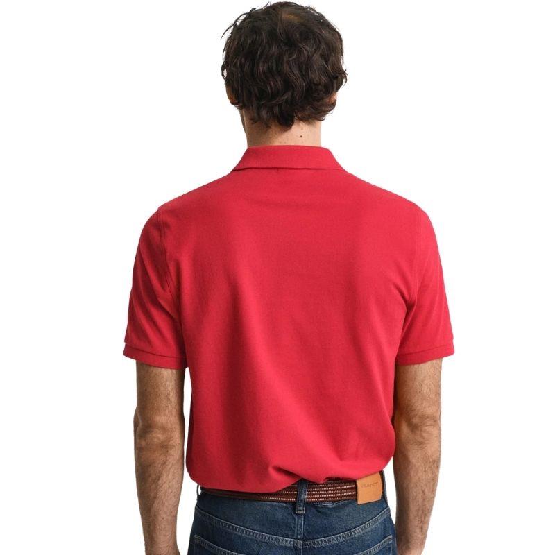 Gant Erkek Kırmızı Regular Fit Polo Tshırt 2210.630