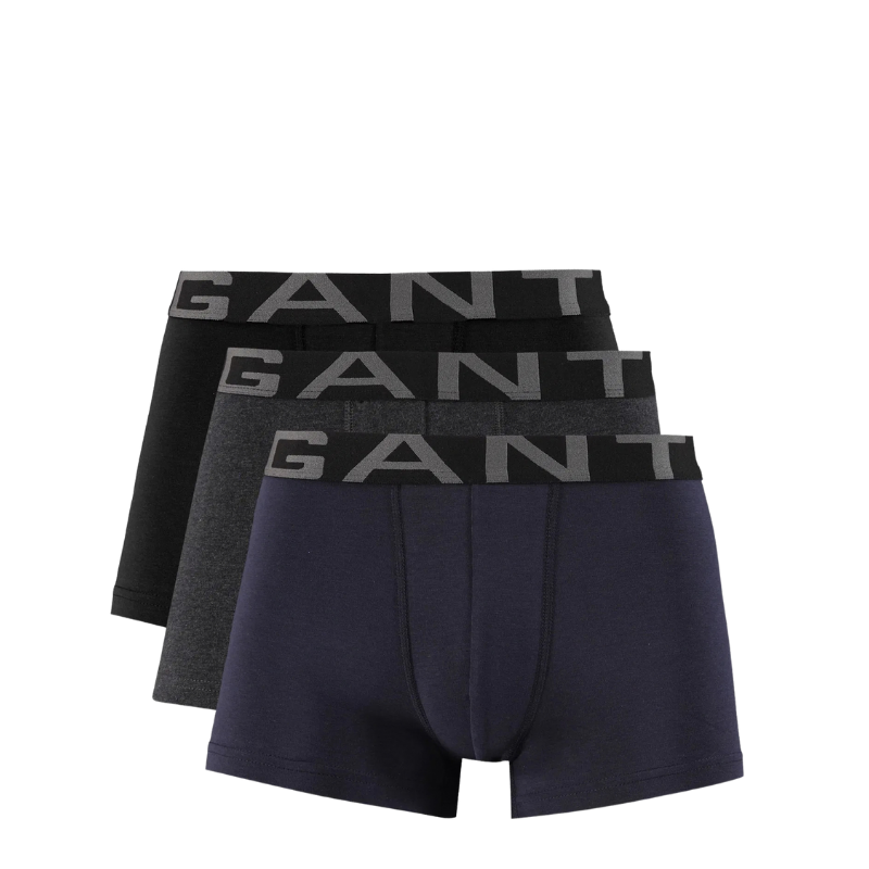 Gant Erkek Lacivert 3'lü Boxer 9125108T.433
