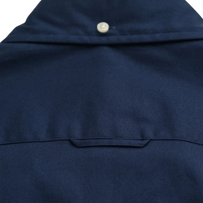 Gant Erkek Lacivert Slim Fit Düğmeli Yaka Oxford Gömlek 3000302.410