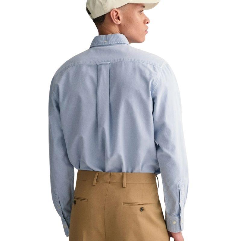 Gant Erkek Mavi Regular Fit Düğmeli Yaka Gömlek 3230194.412