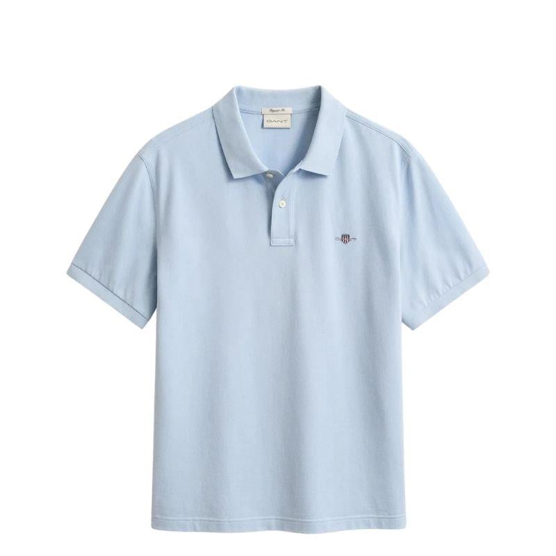 Gant Erkek Mavi Regular Fit Logolu Polo Yaka T-Shirt 2210.457