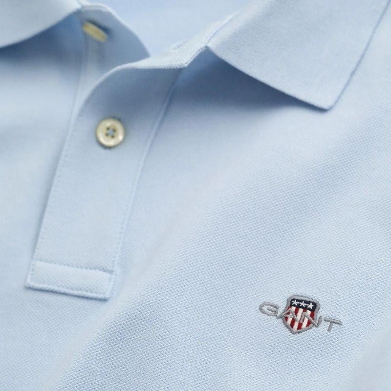 Gant Erkek Mavi Regular Fit Logolu Polo Yaka T-Shirt 2210.457