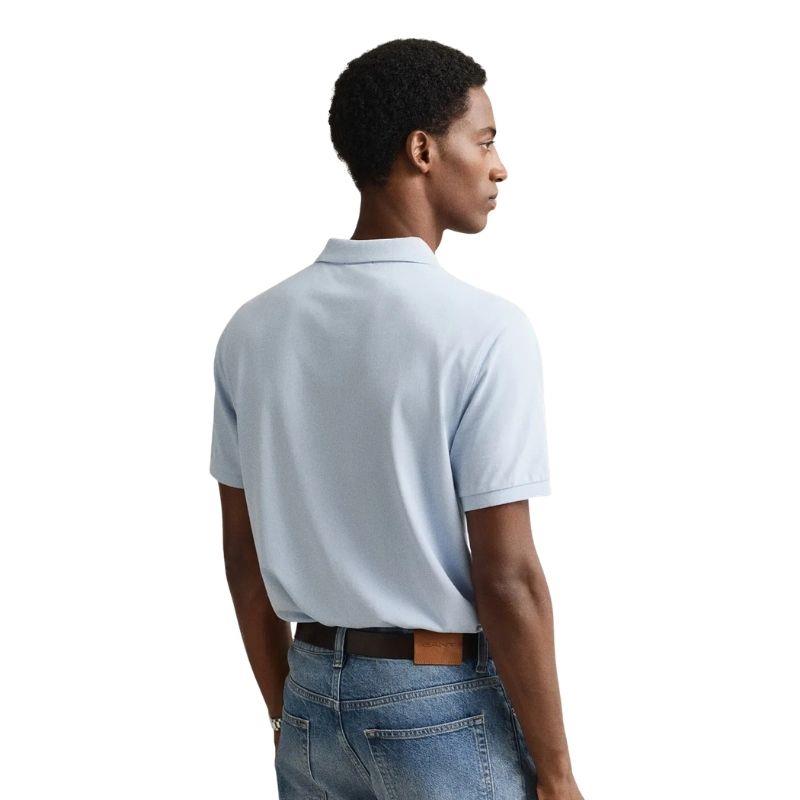 Gant Erkek Mavi Regular Fit Logolu Polo Yaka T-Shirt 2210.457