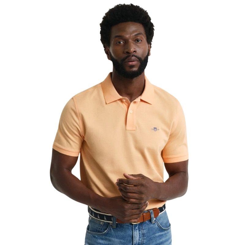 Gant Erkek Turuncu Regular Fit Polo Tshırt 2210.848