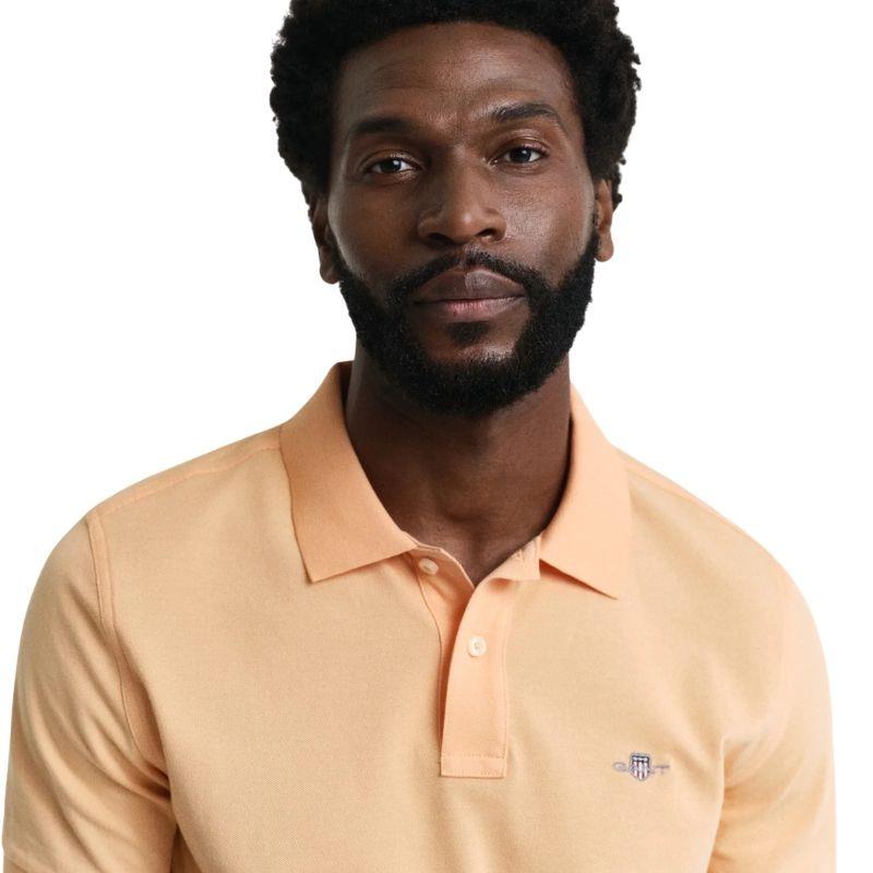 Gant Erkek Turuncu Regular Fit Polo Tshırt 2210.848