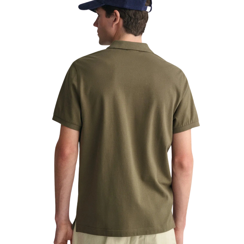 Gant Erkek Yeşil Regular Fit Polo Tshırt 2210.301