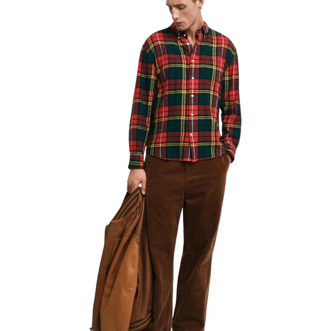 Gant Regular Fit  Kareli Erkek Gömlek 3240228.620