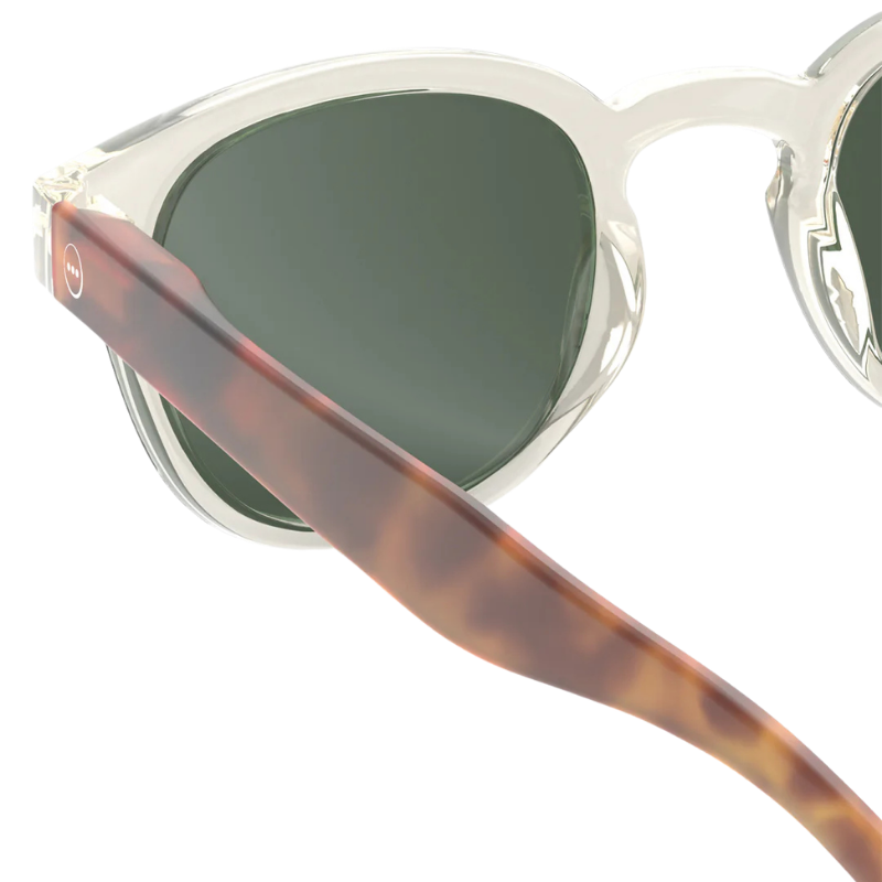 Izipizi Sun #C Polarized Sandstorm - Şeffaf-Kahverengi Yetişkin Polarize Güneş Gözlüğü IZIPIZI05