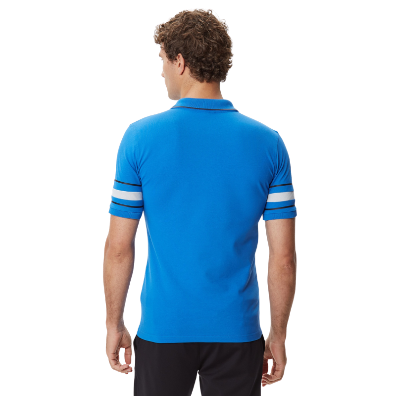 Lacoste Active Erkek Slim Fit Baskılı Mavi Polo Tshırt PH0305.05M