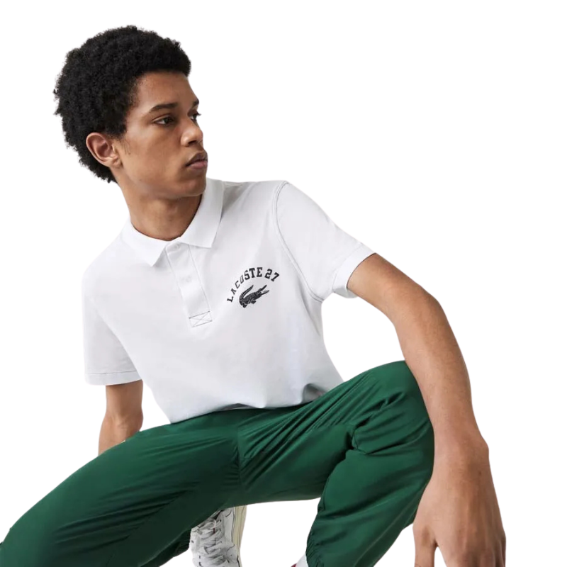 Lacoste Erkek Beyaz Polo Yaka Tshırt YH0028-001