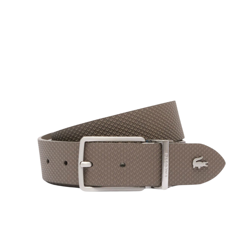Lacoste Erkek Çift Taraflı Deri  Kahverengi Kemer RC4085.Q80