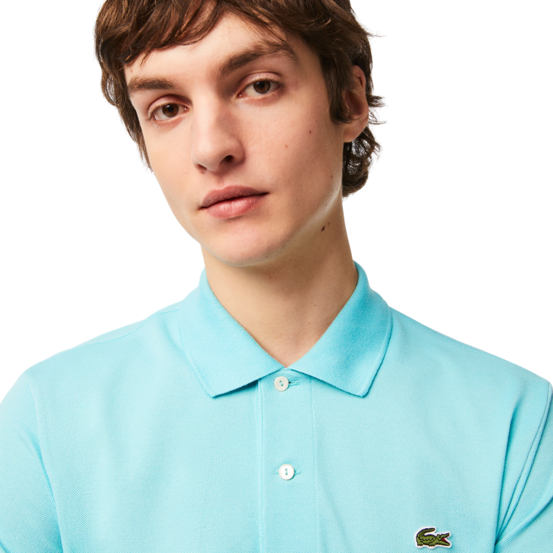 Lacoste Erkek Classic Fit Açık Mavi Polo Tshırt L1212.BVG