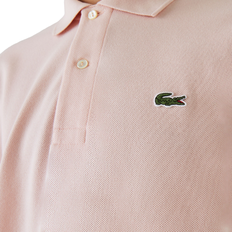 Lacoste  Erkek Classic Fit Açık Pembe Polo Tshırt L1212.ADY