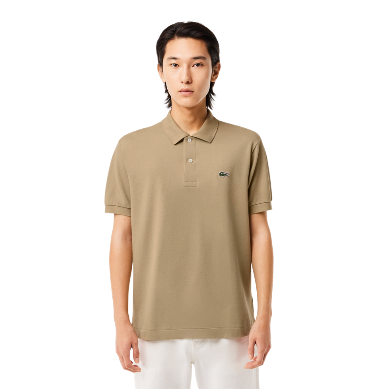 Lacoste Erkek Classic Fit Bej Polo Tshırt L1212.CB8