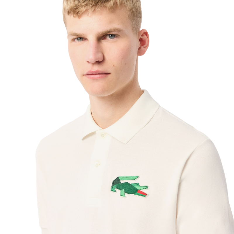 Lacoste Erkek Classic Fit Beyaz Polo Tshırt PH3600.70V