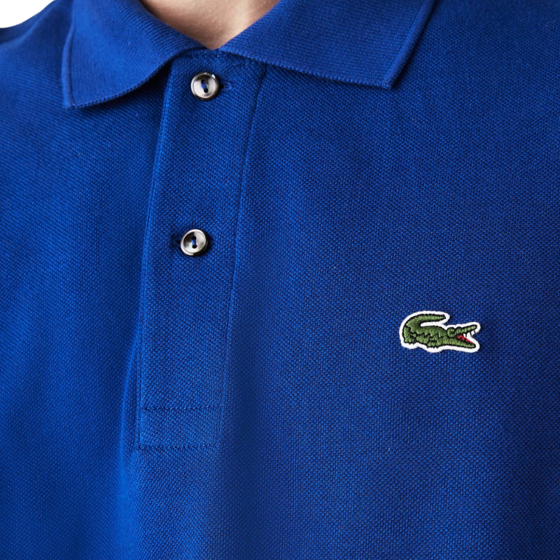 Lacoste Erkek Classic Fit Koyu Mavi Polo Tshırt L1212.BDM