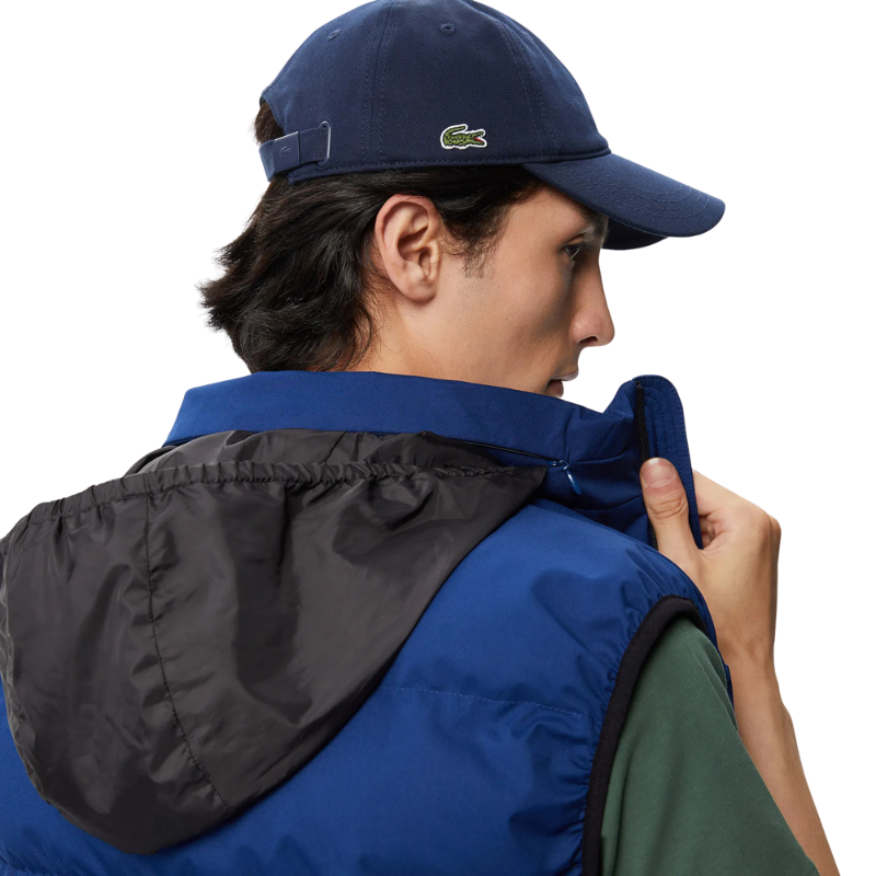 Lacoste Erkek Kapitone Koyu Mavi Yelek BH2407.07M
