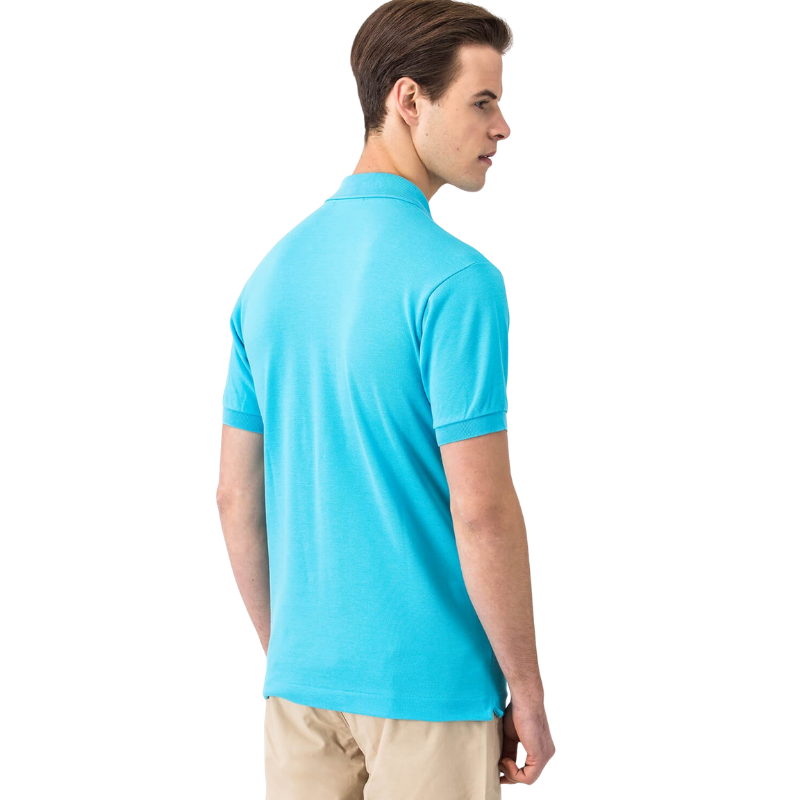 Lacoste Erkek L1212 Classic Fit Mavi Polo Tshırt L1212.QMR