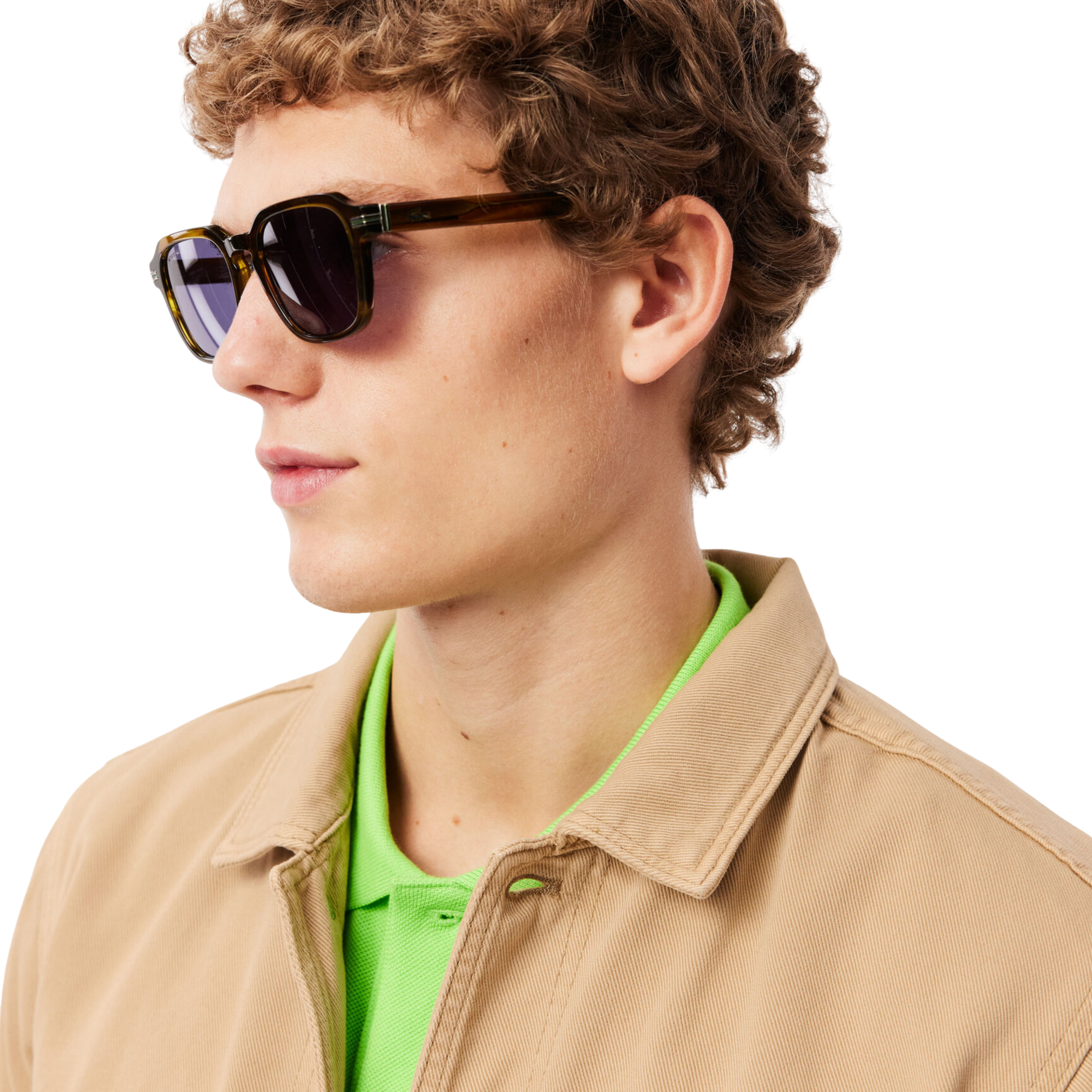 Lacoste Erkek Oversized Fit Bej Ceket CH3468-00-I8V