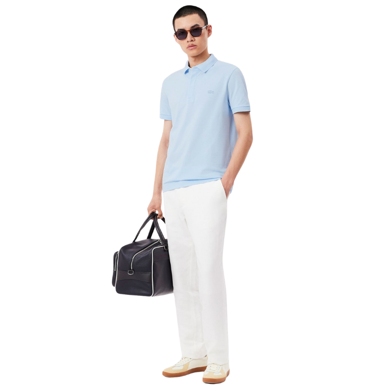 Lacoste Erkek Regular Fit Açık Mavi Paris Polo Tshırt PH5522.T01