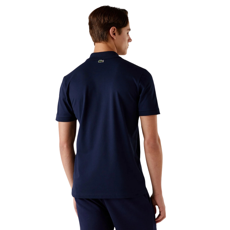Lacoste Erkek Regular Fit Baskılı Lacivert Polo Tshırt PH0412.166
