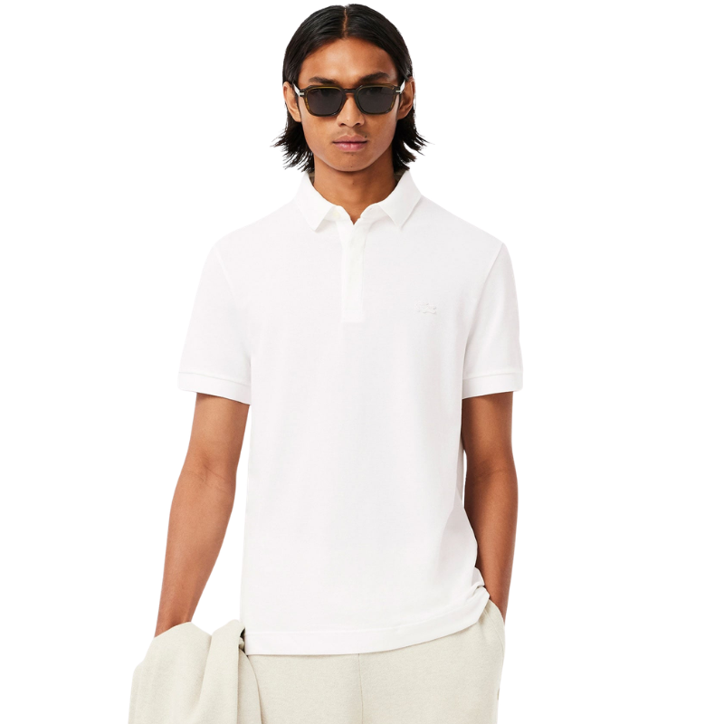 Lacoste Erkek Regular Fit Beyaz Paris Polo Tshırt PH5522.001