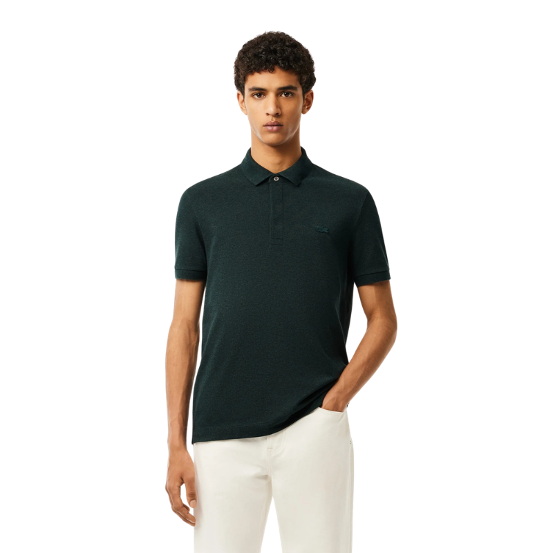 Lacoste Erkek Regular Fit Koyu Yeşil Paris Polo Tshırt PH5522.EL8