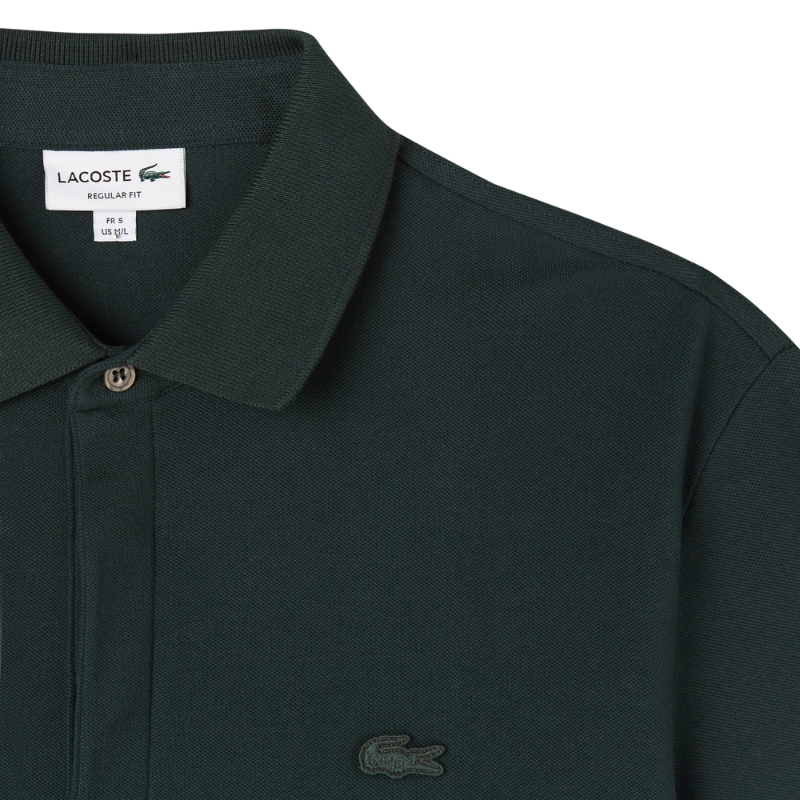 Lacoste Erkek Regular Fit Koyu Yeşil Paris Polo Tshırt PH5522.YZP
