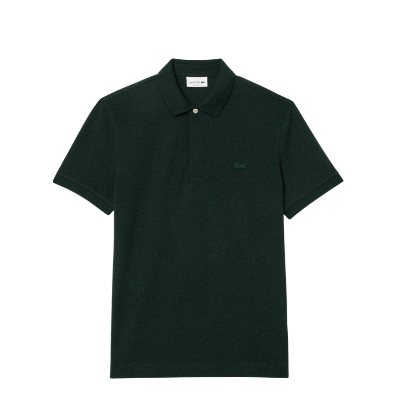 Lacoste Erkek Regular Fit Koyu Yeşil Paris Polo Tshırt PH5522.EL8