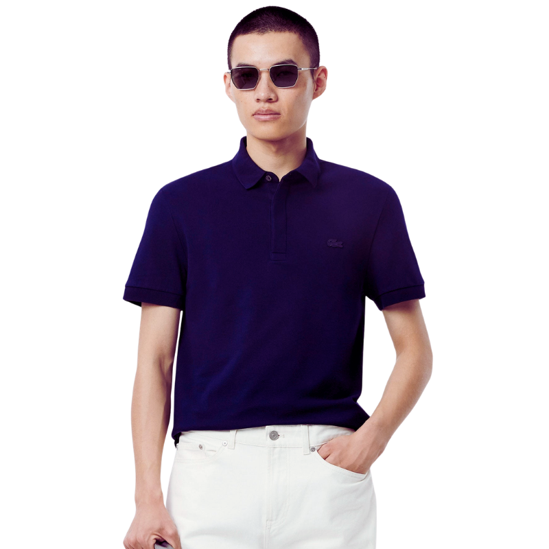 Lacoste Erkek Regular Fit Lacivert Paris Polo PH5522.166
