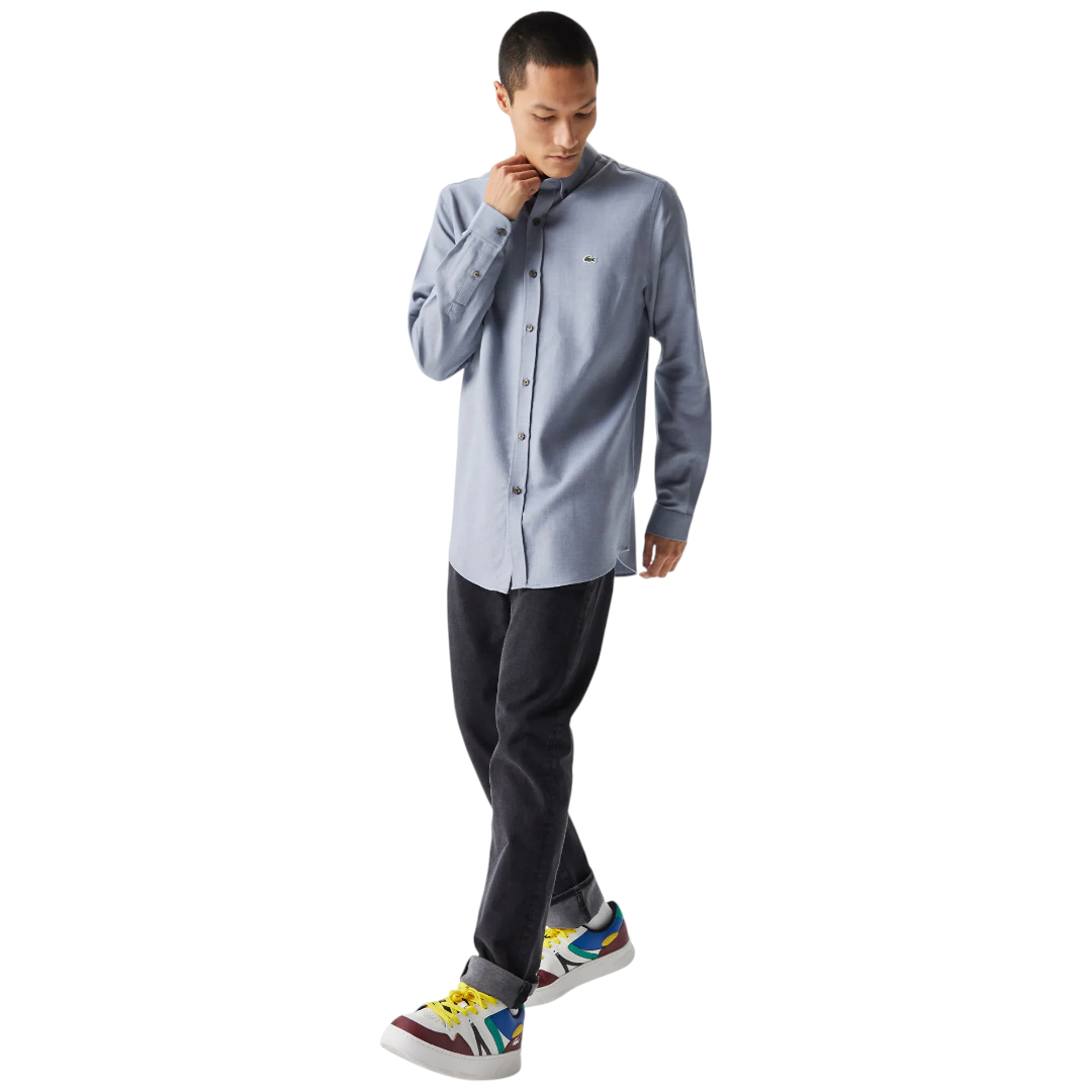 Lacoste Erkek Regular Fit Mavi Gömlek CH2337.37M