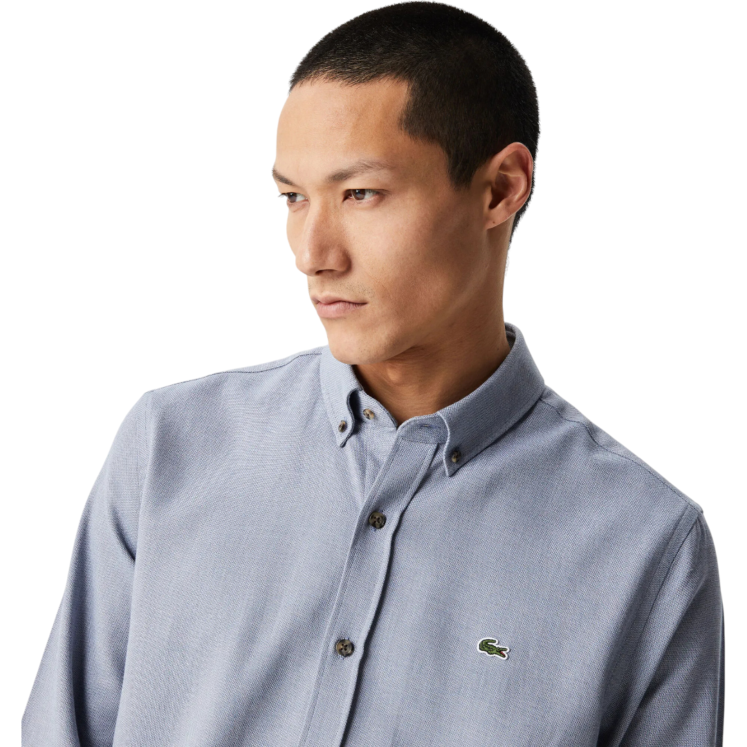 Lacoste Erkek Regular Fit Mavi Gömlek CH2337.37M