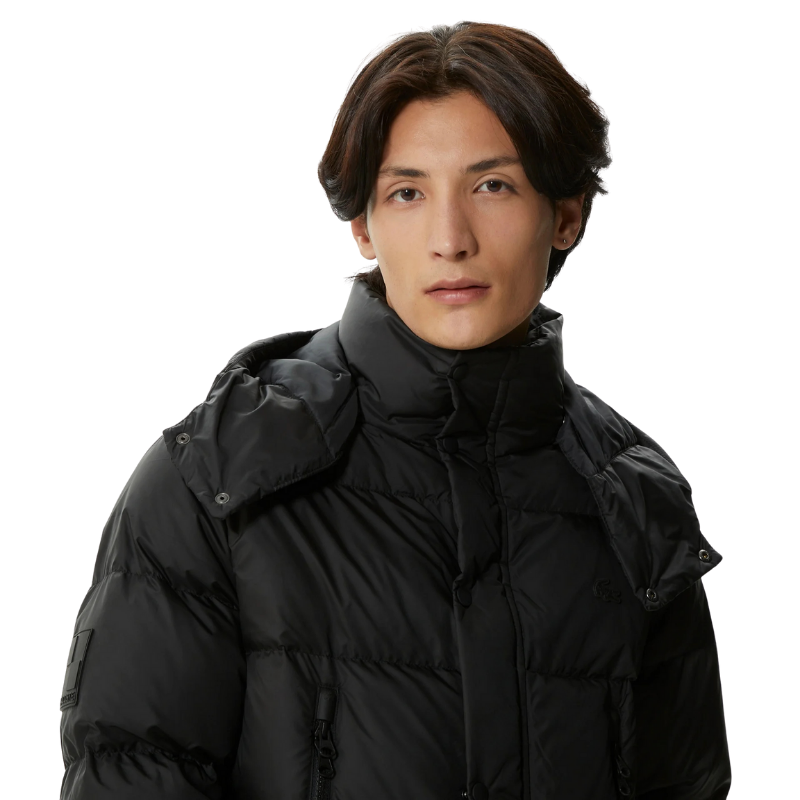 Lacoste Erkek Siyah Mont