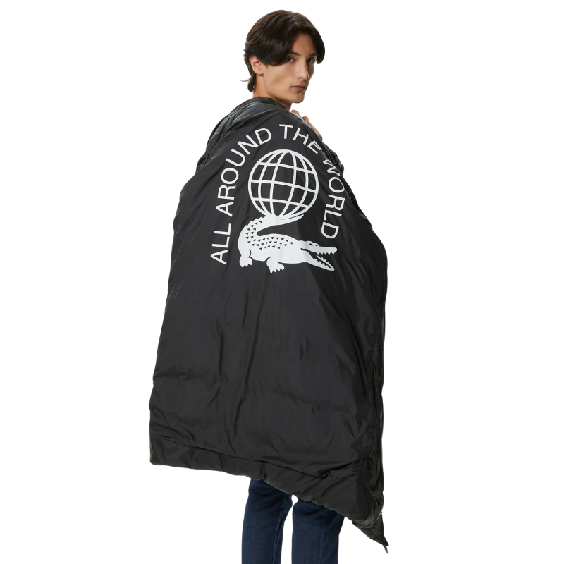 Lacoste Erkek Siyah Mont